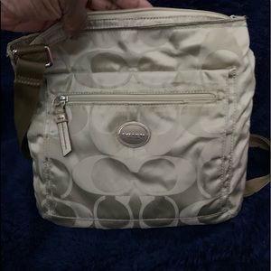 Coach cross body purse